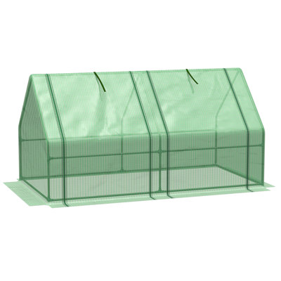 Aaron-John 8.10 Ft W x 2.11 Ft D Mini greenhouse
