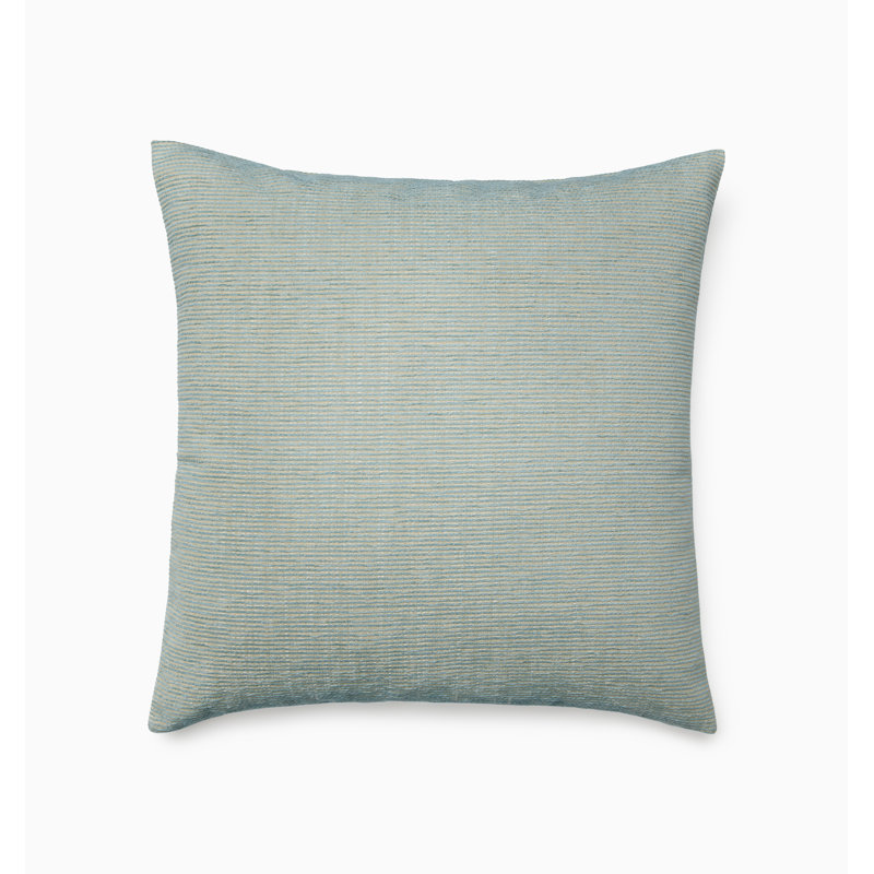 Calasetta Pillow Cover & Insert, Aqua, Square 22"