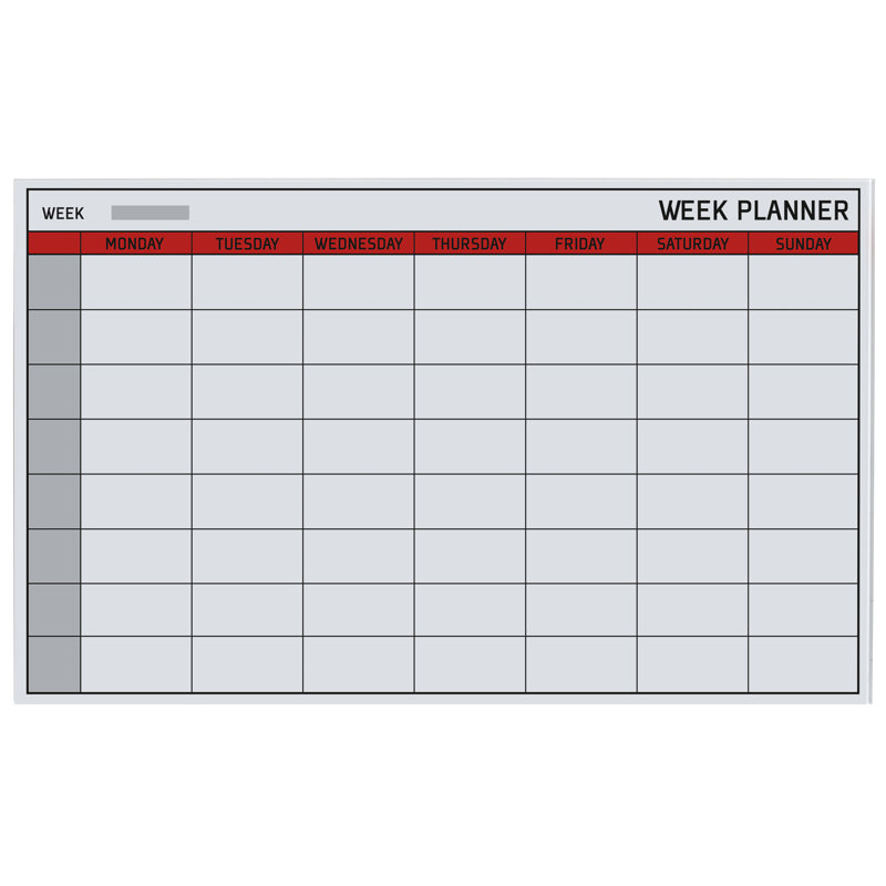 Magnetic Glass Bulletin Board