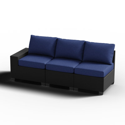 Patio Safo pour 3 personnes avec coussins