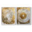 ABSTRACT Series CCXIV - reproduction encadrée de qualité supérieure - prête à être accrochée - aucun clou requis - aucun clou requis-1532696844-1532696883