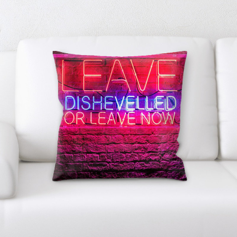 Microsuede Reversible Throw Pillow