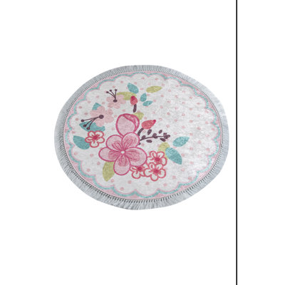 Crags Round 100 cm x 100 cm Shaggy Area Rug