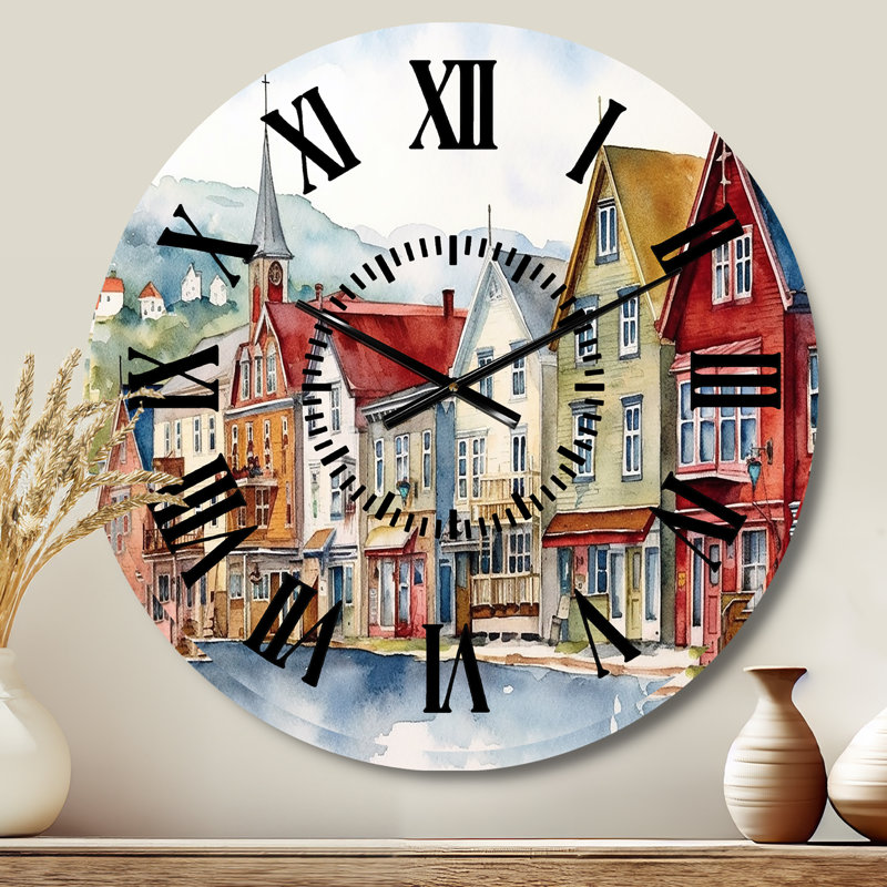 Horloge murale Terre-Neuve II, Médium