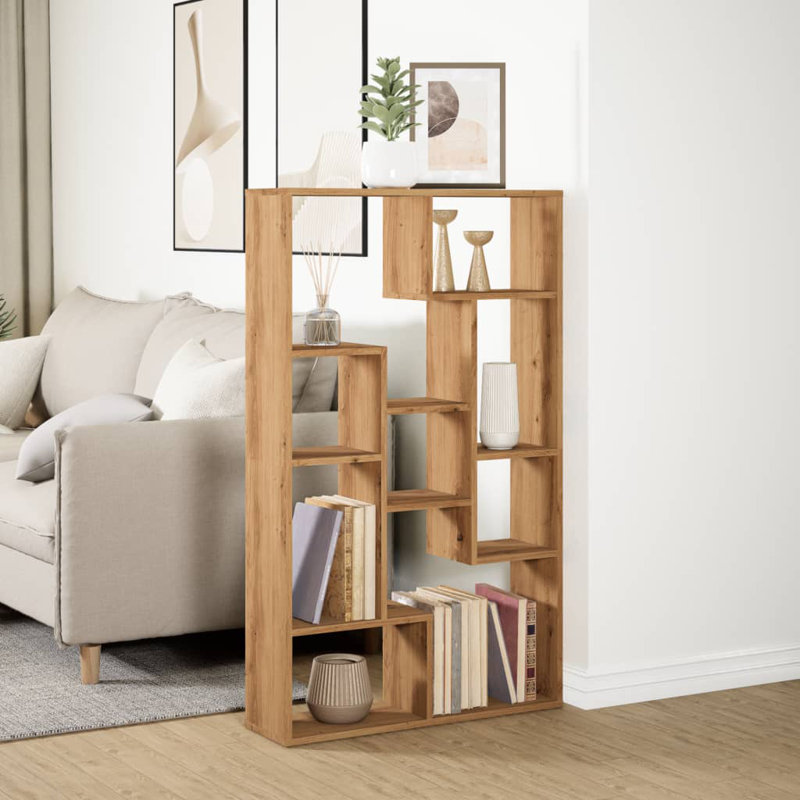 Betteridge 72cm W Bookcase, Artisian Oak