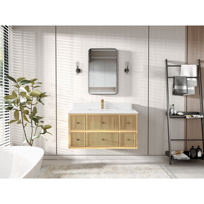 Meuble-lavabo simple 42 po Nejla
