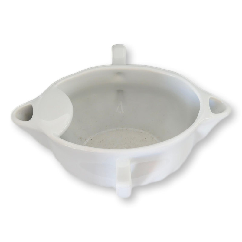 Saucière rétro en porcelaine Pilivuyt