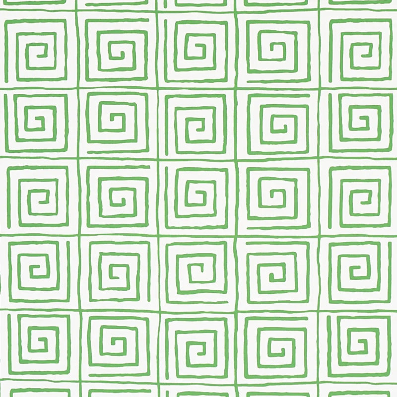 Schumacher x Cristina Buckley Trousdale Wallpaper, Leaf