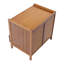 Table de chevet avec tiroir, table de chevet de chambre à coucher, table de chevet avec tablette de rangement ouverte