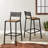 Counter Stool with Metal Frame-842712338-829296678