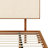 Platform Bed with Upholstered Headboard