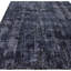 Abrienne Soft Shiny Modern Blue/Black Rug-326142849
