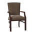 Seward Upholstered King Louis Back Arm Chair-7485155-7592081