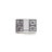 ILVE Nostalgie II Series 40 inch Dual Fuel Range with 6 Sealed Burners, Griddle (Solid Door)-99299287-99299282