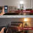 Homechoose Modern Shelf Floor Lamp with USB & AC Outlet, Stepless Dimming, Remote & App Control, 3-Tier Storage, Adjustable 2500K–6000K, Black Walnut Finish