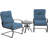 Craigmore 2 - Person Modular Patio Conversation Sets with Cushions-1911272404