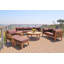 Monterey Outdoor 7 - Piece Teak Conversation Set-1141474666-1188766332