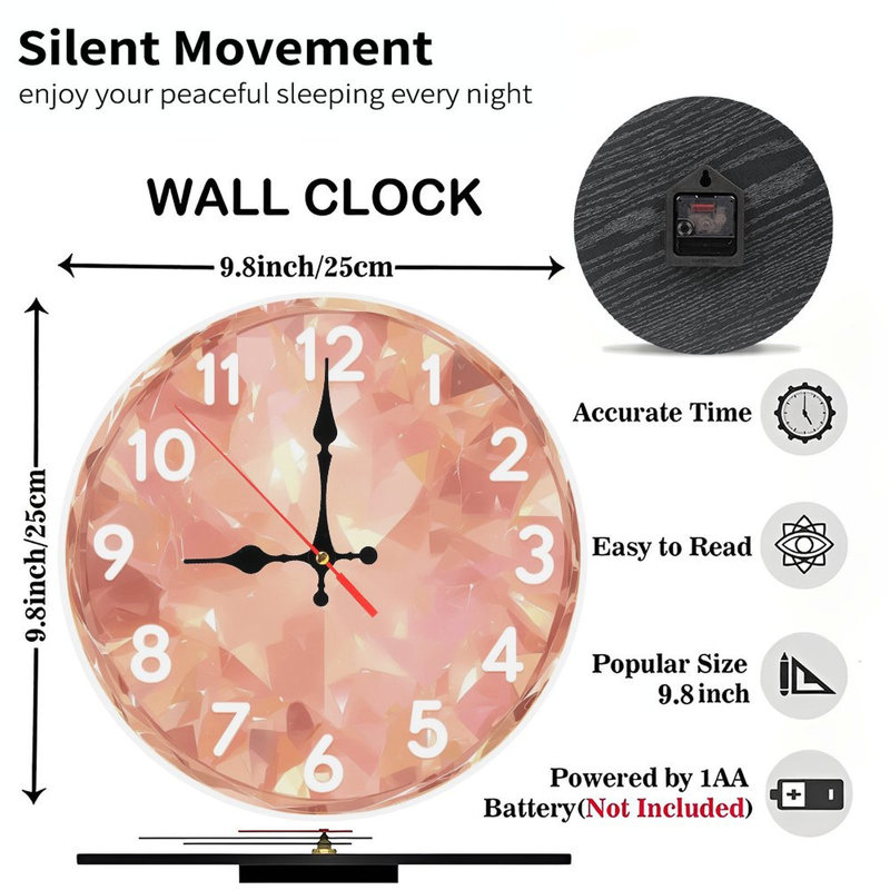 Horloge diamant
