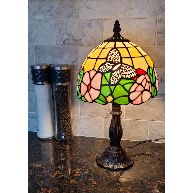 Lampe de table en bronze foncé 15 po Lanz