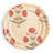 POPPY RED SIDE PLATES SET OF 4