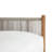 Pacifica Sofa - Natural Teak/Rope/Brass
