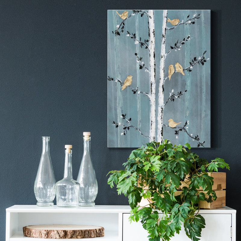 «Sound of Spring» par Tava Studios - reproduction d'art sur toile tendue, H 40 po x l 30 po x P 1 po