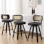 Tabouret de bar et de comptoir pivotant Lucania-362399369-372325215-377456196