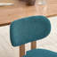 Plush Chenile Fabric Dining Chairs-2108981745