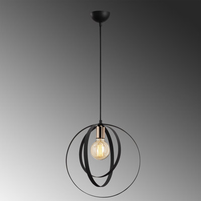 Luminaire suspendu sphère 1 lumière Halden