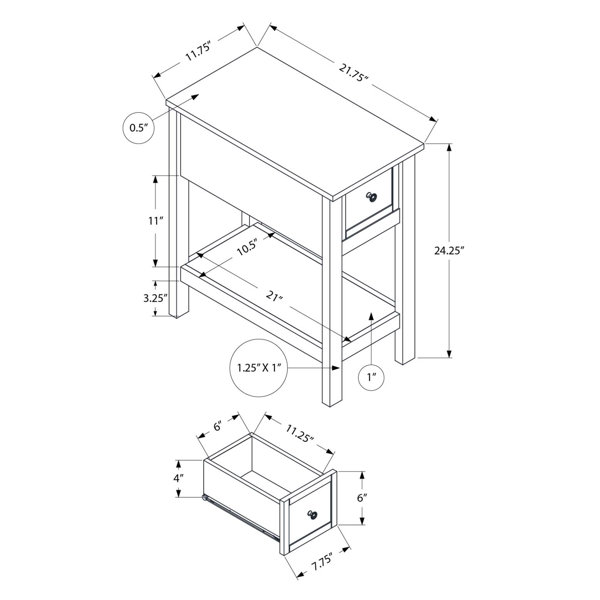 Dimensions du produit