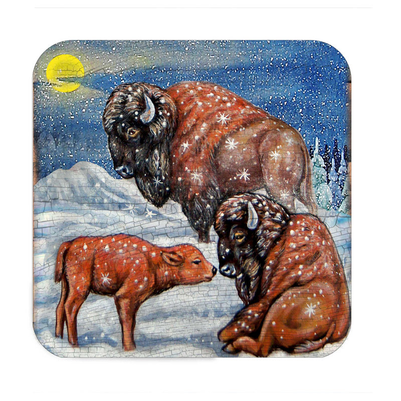 Sous-verre buffalo