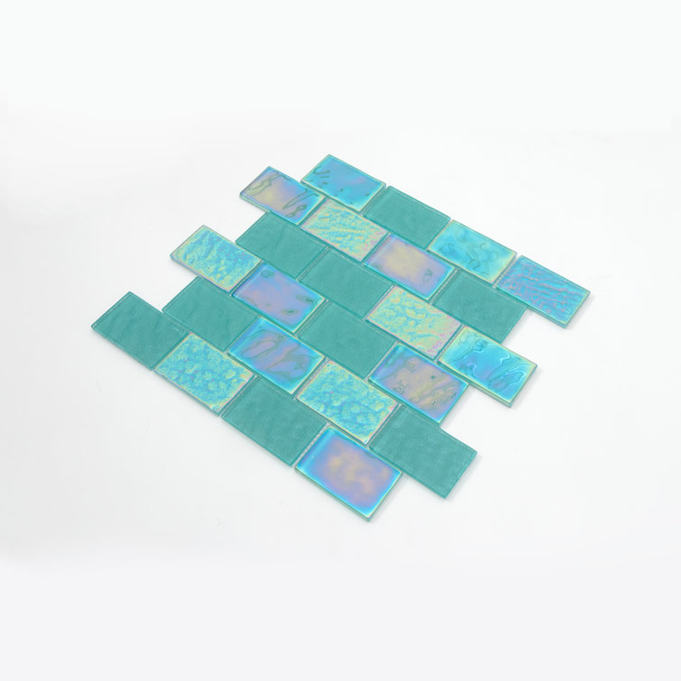 Swimming Pool 2" x 3" Glass Brick Joint Mosaic Tile