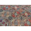 Tapis oriental unique à motif géométrique moderne brun 4 x 6 One-of-a-Kind