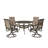 5 Piece Outdoor Patio Dining Set