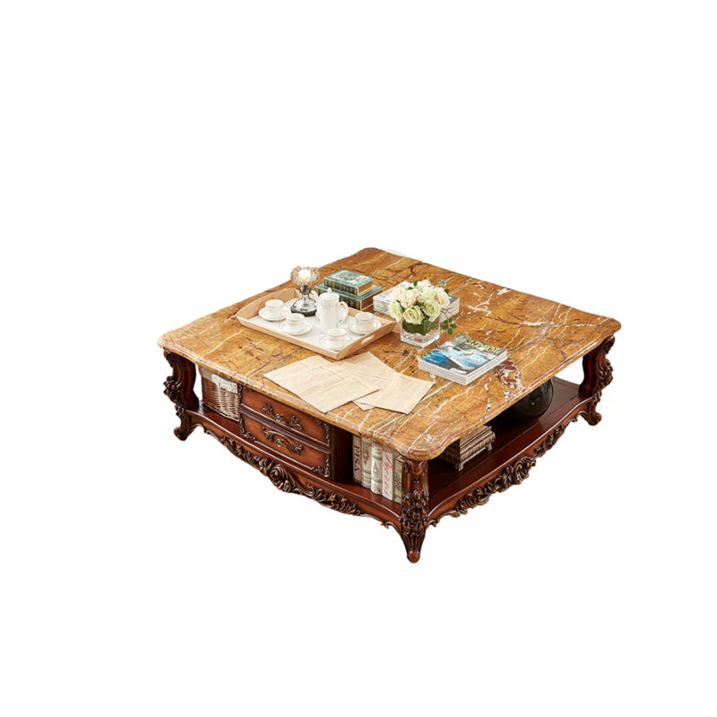 Table basse en marbre de style européen