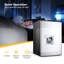 Costway Stakol 3 Cubic Feet cu. ft. Freestanding Freezer