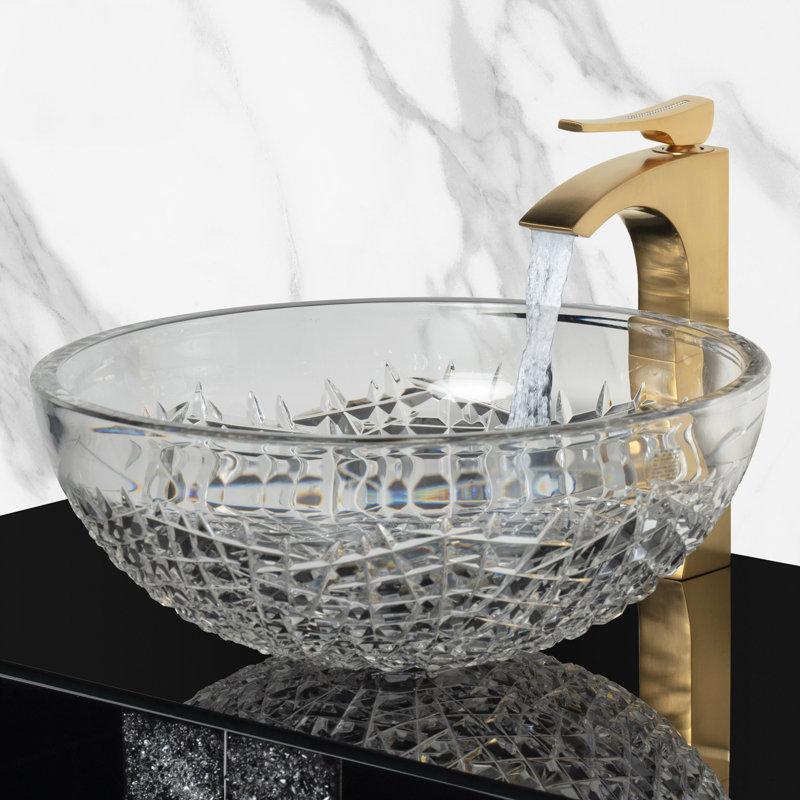 Diamante 17.1'' L Bathroom Sink