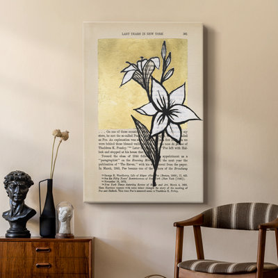 Floral Diary I - Gallery Cavas