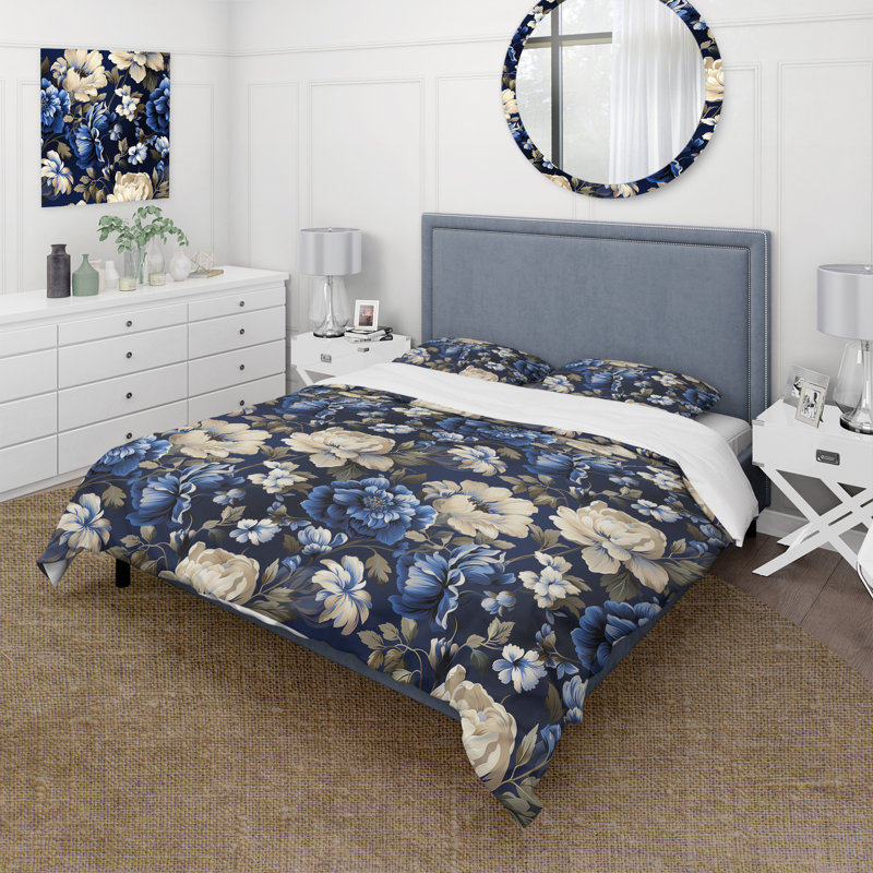Ensemble de housse de couette en microfibre Ayhm, Housse de couette pour très grand lit et 2 très