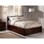 Lit plateforme Flack en bois massif avec pied de lit et gigogne-1388976406-1389049372