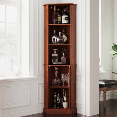 Armoire d'appoint avec tablette ouverte 71 "H