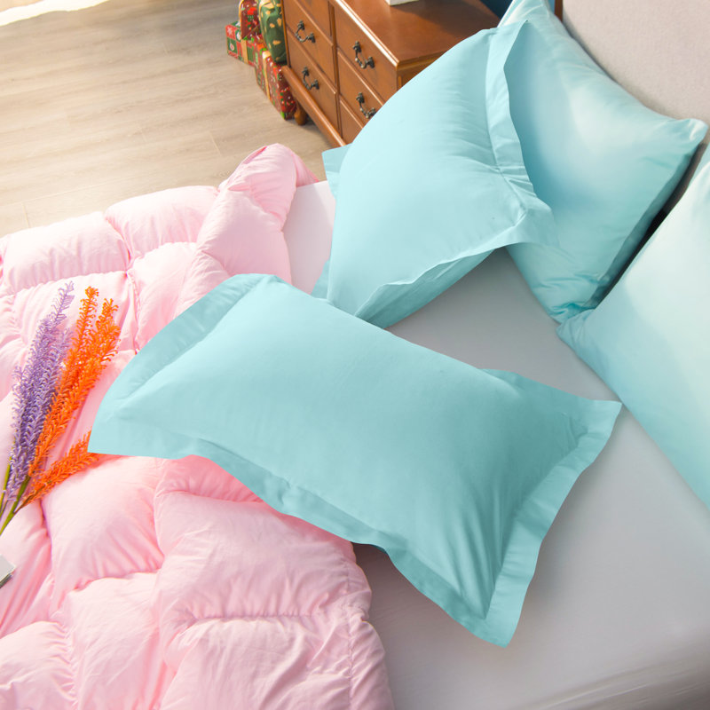 Sham Set, Euro, Light Blue