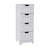 Freestanding Storage Cabinet With 4 Drawers