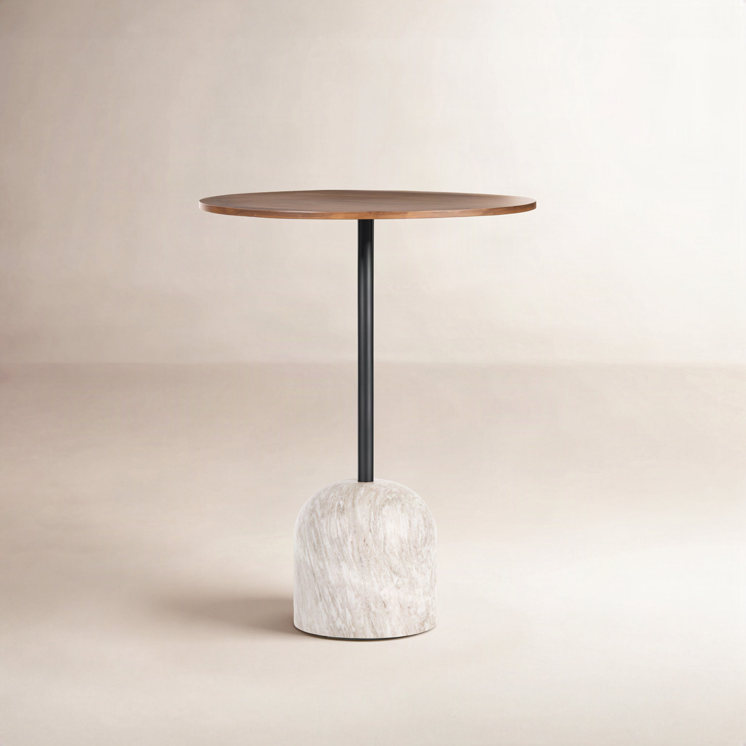 Idette 32'' Extendable Round Dining Table, 36" H x 32" W x 32" D
