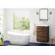 Luke Single Transparent Dimmable Bath Sconce