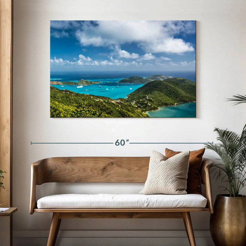 Gillard, île de Gorda, H 32 po x l 48 po