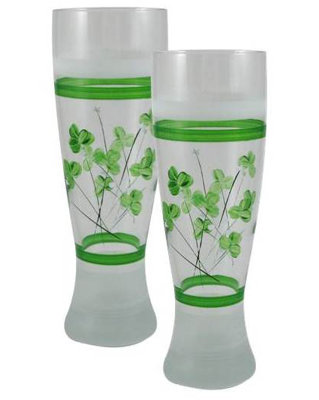 Verre pilsner très grande Shamrock
