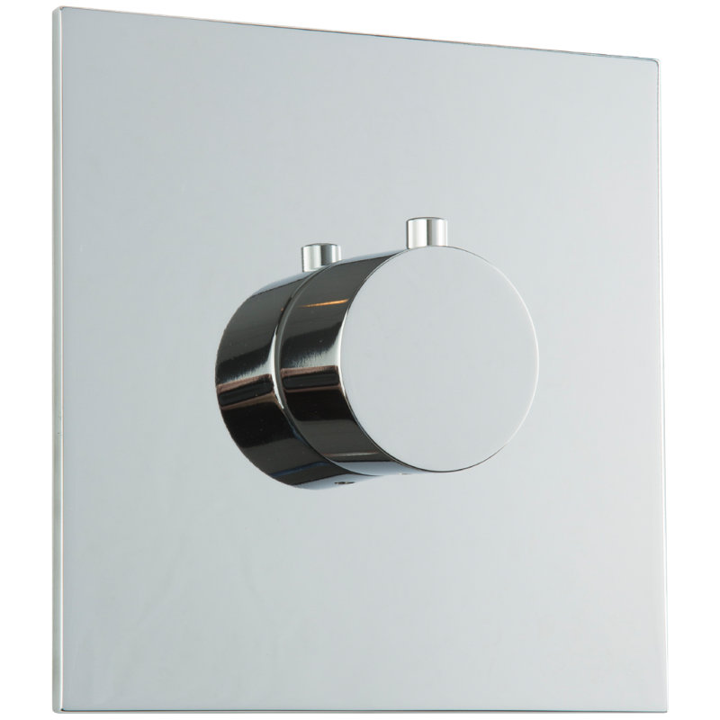 Ensemble de garniture de valve thermostatique, R + S, Chrome