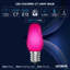 0,5 W, ampoule DEL C7 à intensité variable, culot E12-86128114