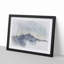 Moody Winter Mountain in Austria - Picture Frame Graphic Art Print-55732170-55732171